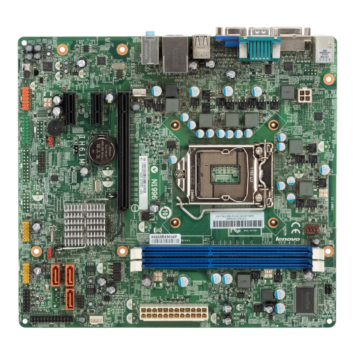 LENOVO 03T8179 IH61M VER:4.2 s.1155 DDR3 M72E