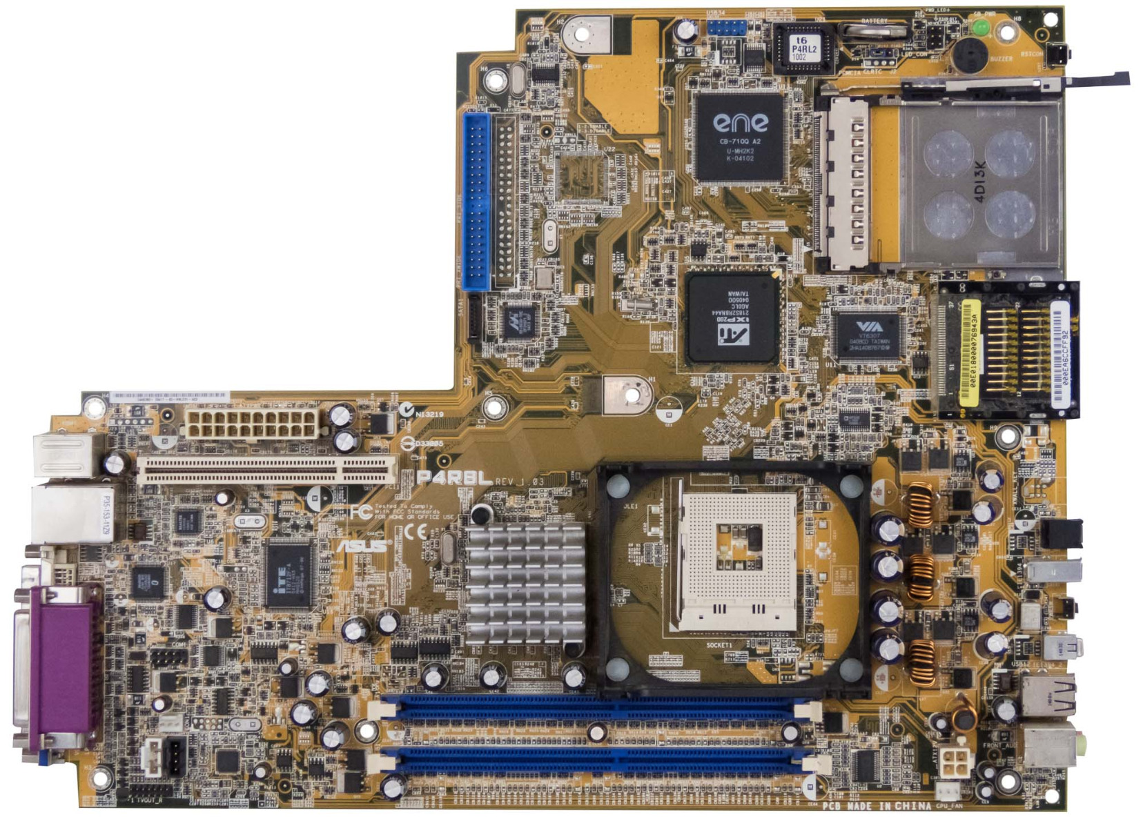 ASUS P4R8L SOCKET 478 DDR ATi RS350 PCI PCMCIA pour Pundit-R