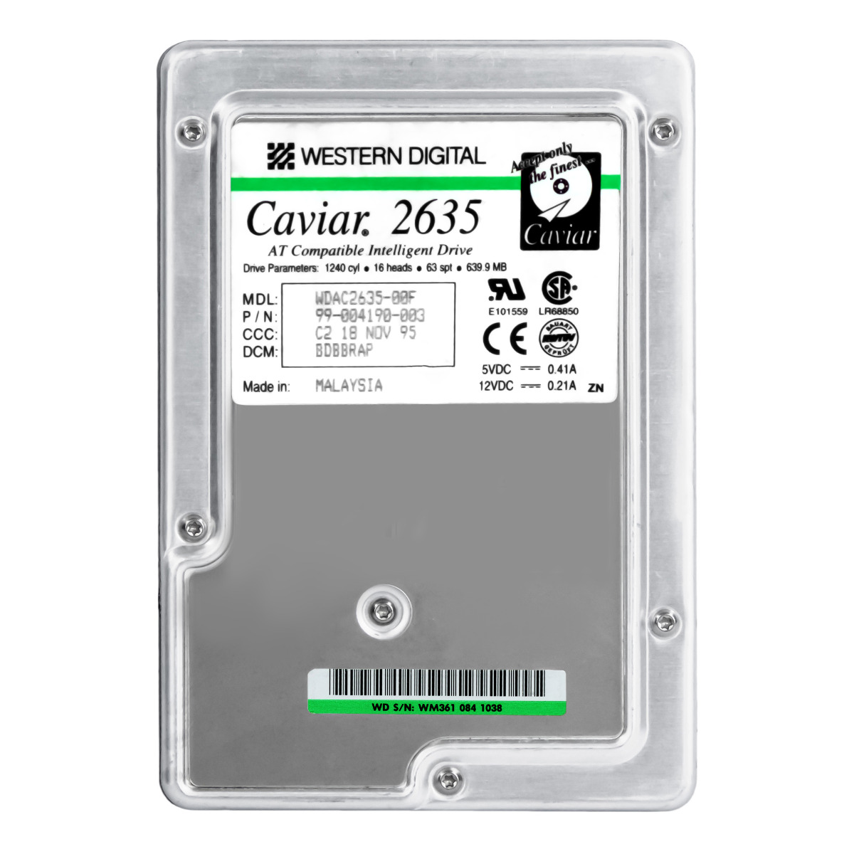 WD CAVIAR 2635 639 Mo 4,5K ATA 3,5'' WDAC2635-00F