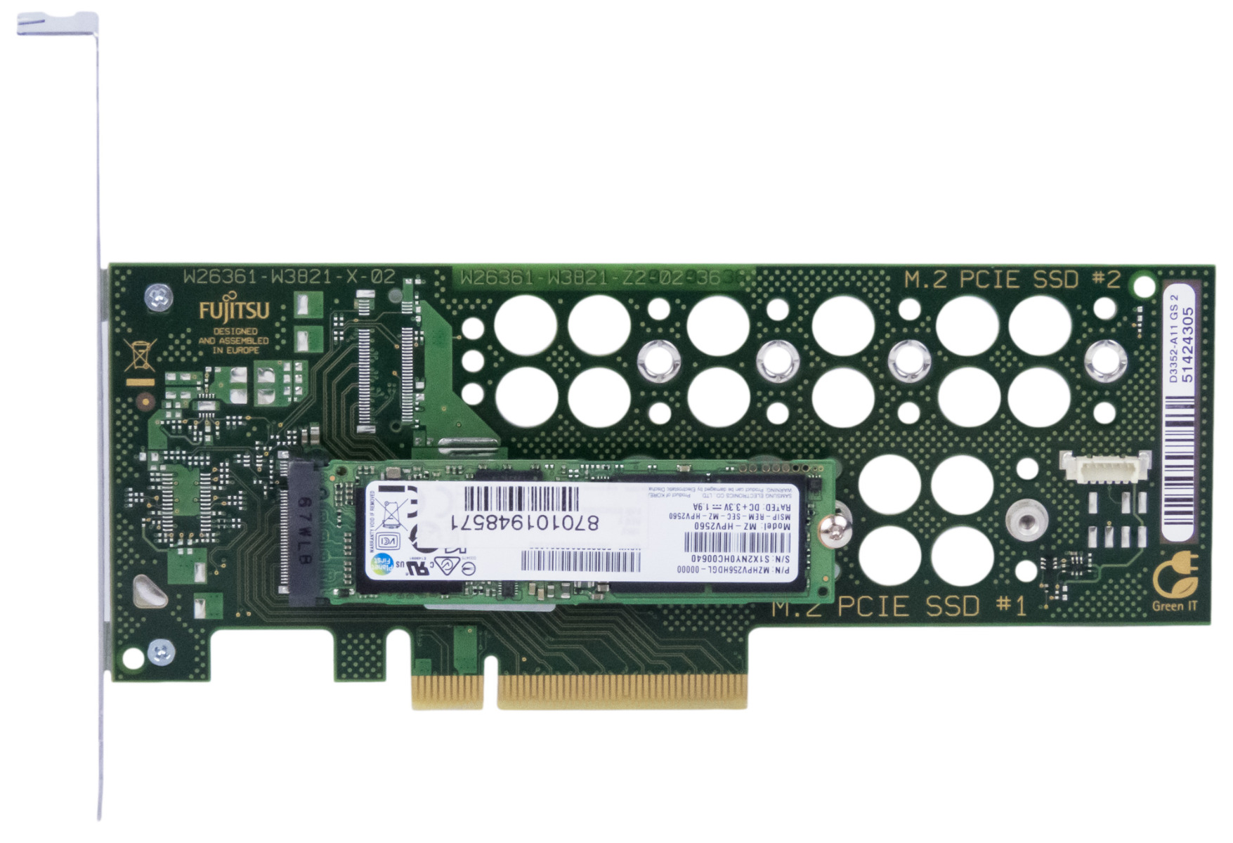 FUJITSU D3352-A11 GS2 256 Go MLC SSD MZ-HPV2560
