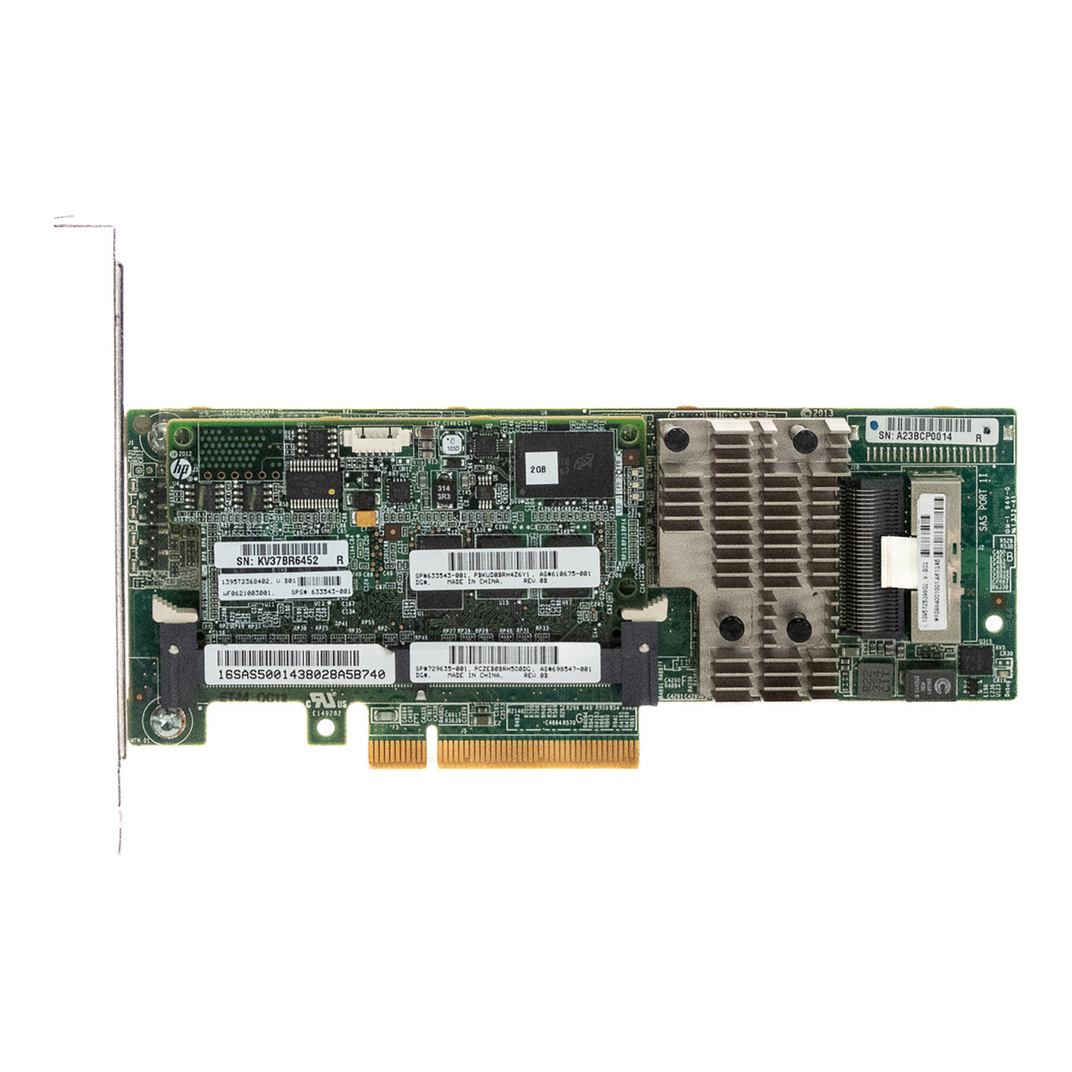 HP 729635-001 CONTRÔLEUR RAID SAS/SATA 2 Go PCIe x8