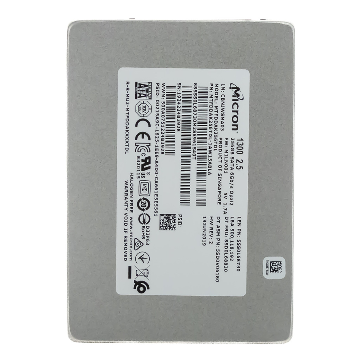 MICRON 1300 256GB TLC SATA III 2.5'' MTFDDAK256TDL