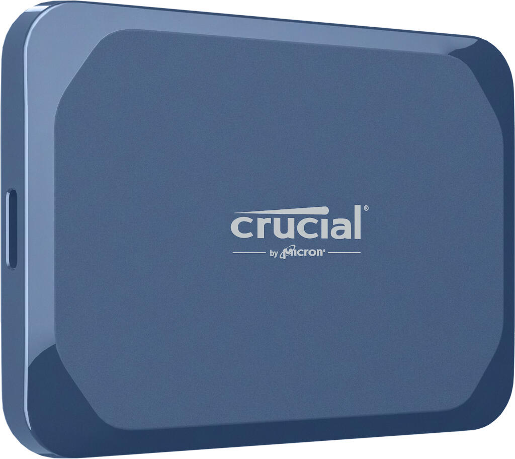 SSD externe Crucial X10 2 To USB Typ-C USB 3.2 Gen 2x2, Bleu