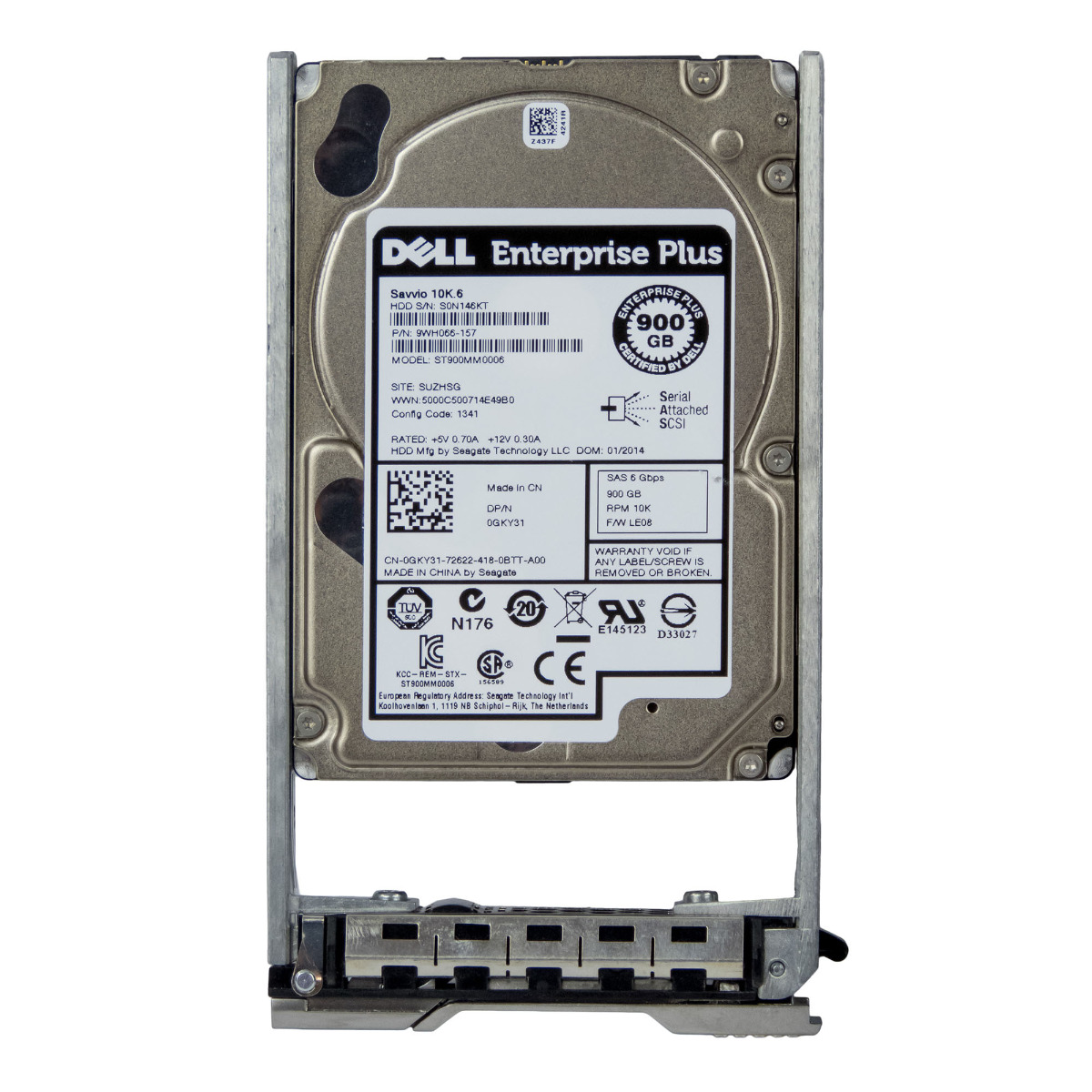 DELL 0GKY31 900 Go 10K 64 Mo SAS-2 2,5'' ST900MM0006