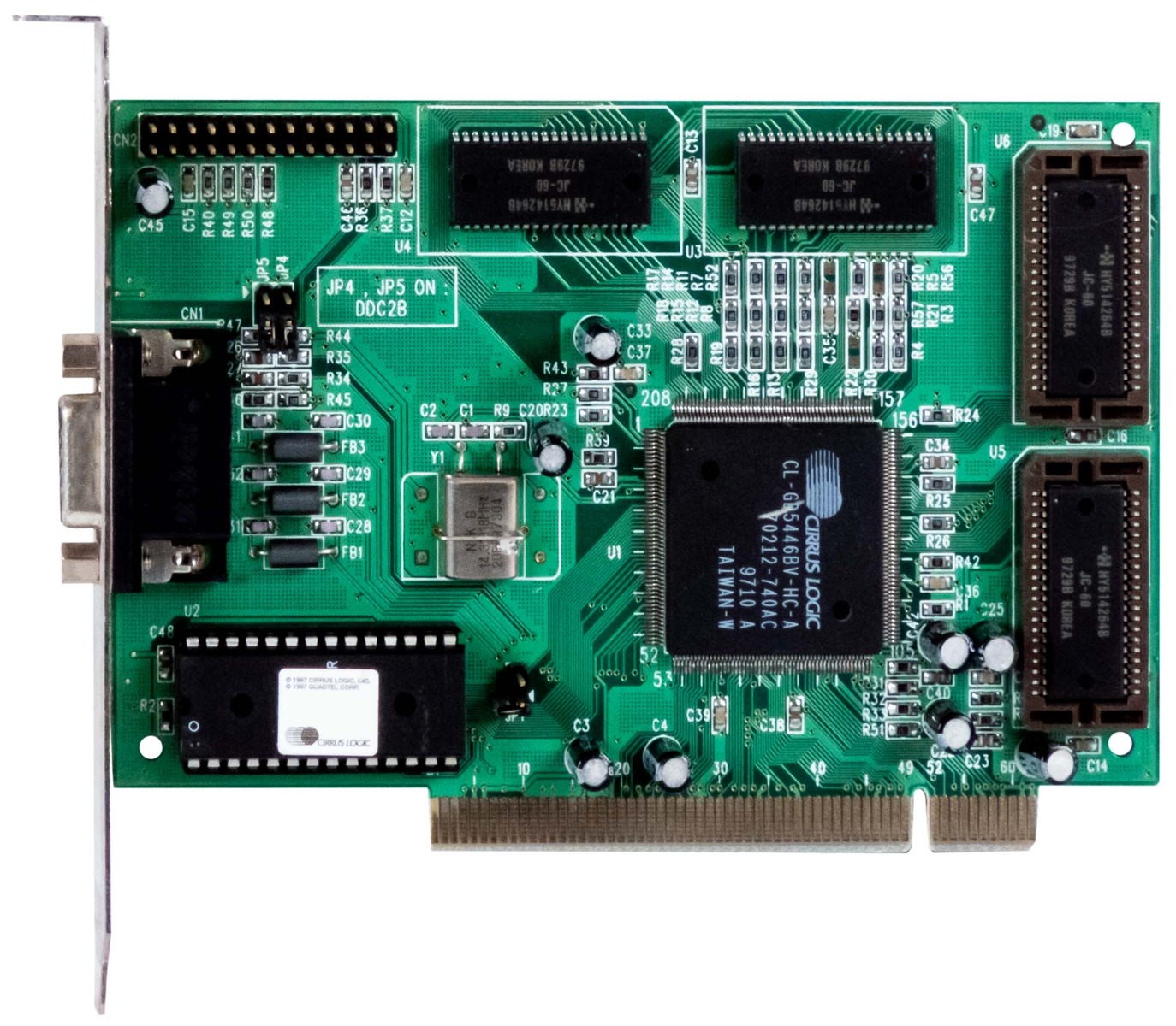 CIRRUS LOGIC GD5446BV 2 Mo 246PH1S0 PCI EDO
