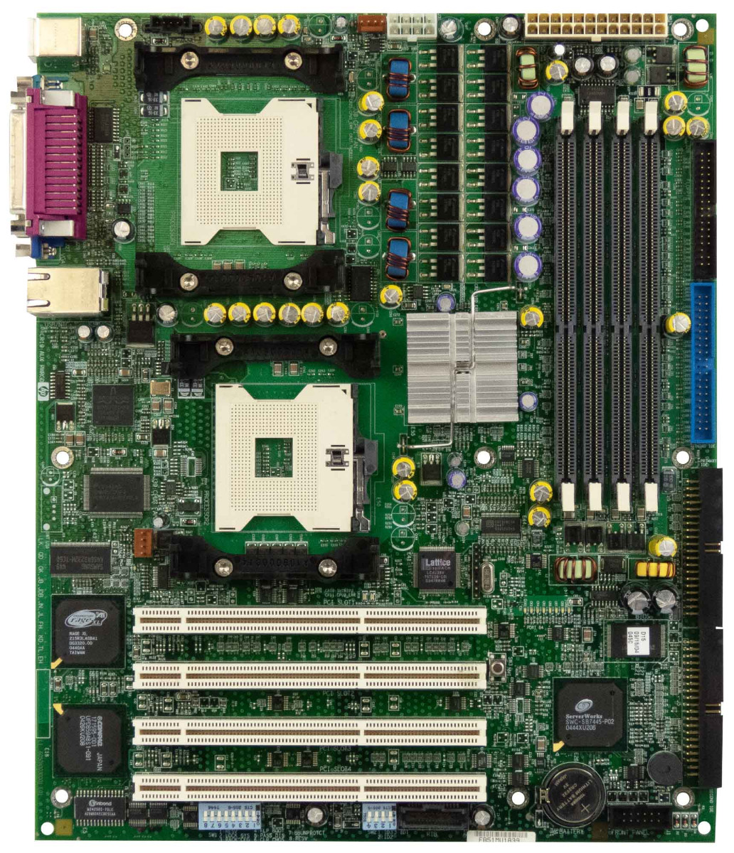 HP 324709-001 DUAL SOCKET 604 DDR PCI-X SYSTEM BOARD pour Proliant ML330