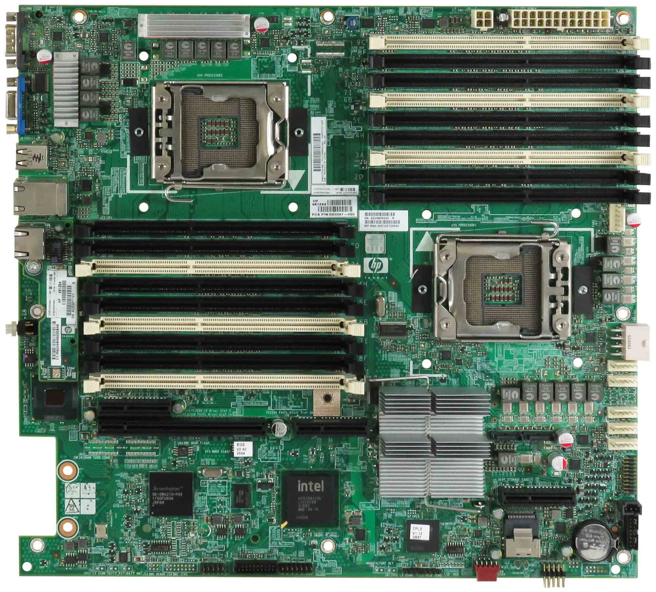 CARTE MÈRE HP 637970-001 SOCKET 1366 DDR3 DL160 G6
