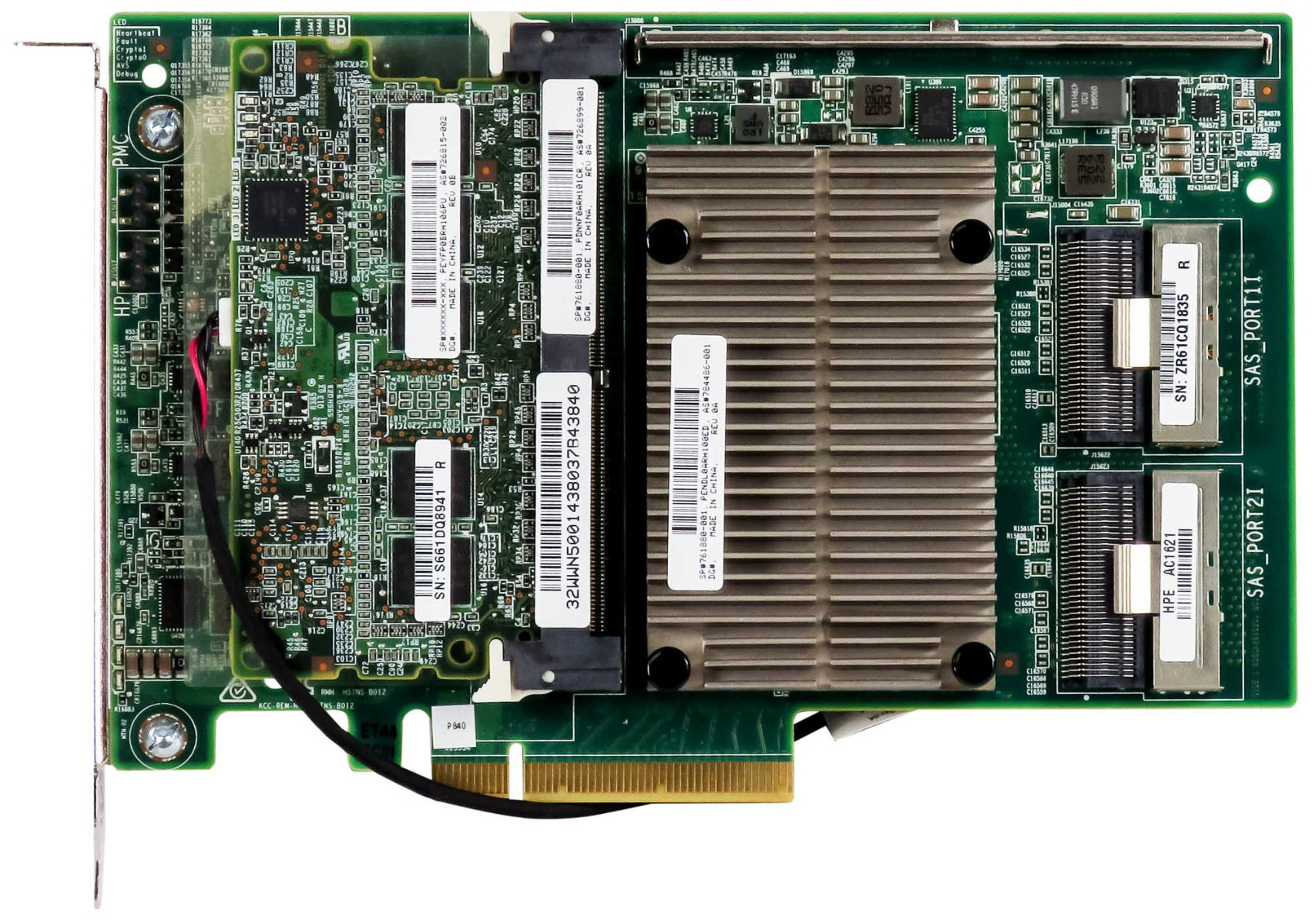 HP SMARTARRAY P840 761880-001 SAS 12 Gbps RAID 4 Go PCIe x8