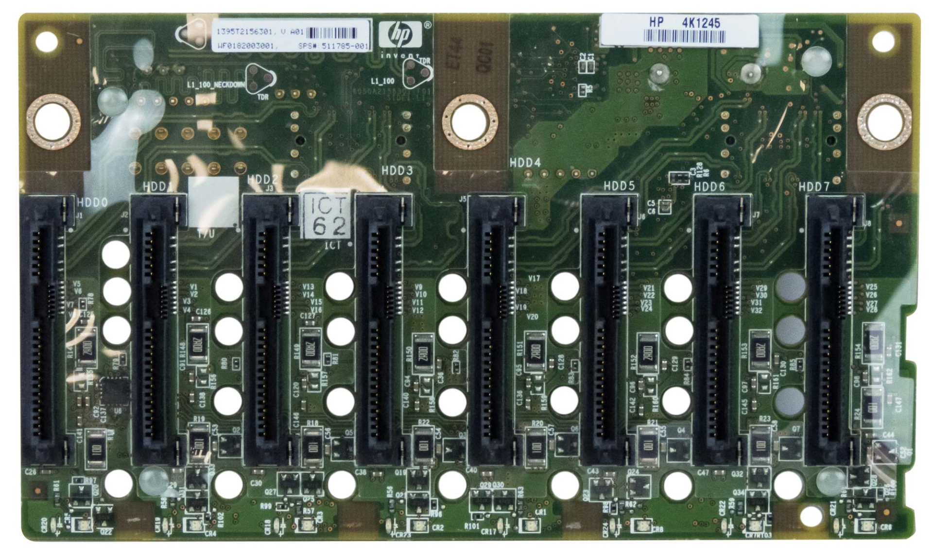 HP 511785-001 BACKPLANE 8-PORT SAS ML350 G6