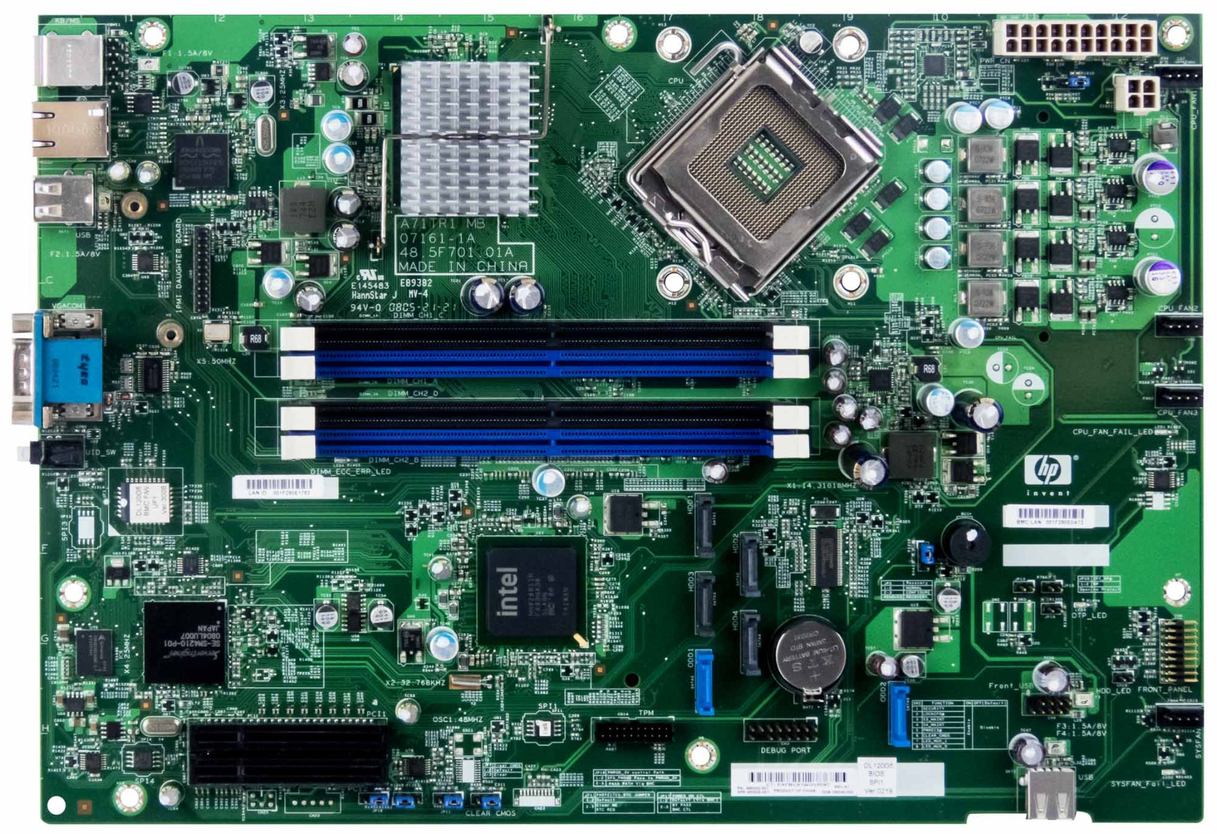 CARTE MÈRE HP 480508-001 / 468302-001 Socket 775 DDR2 pour ProLiant DL120 G5