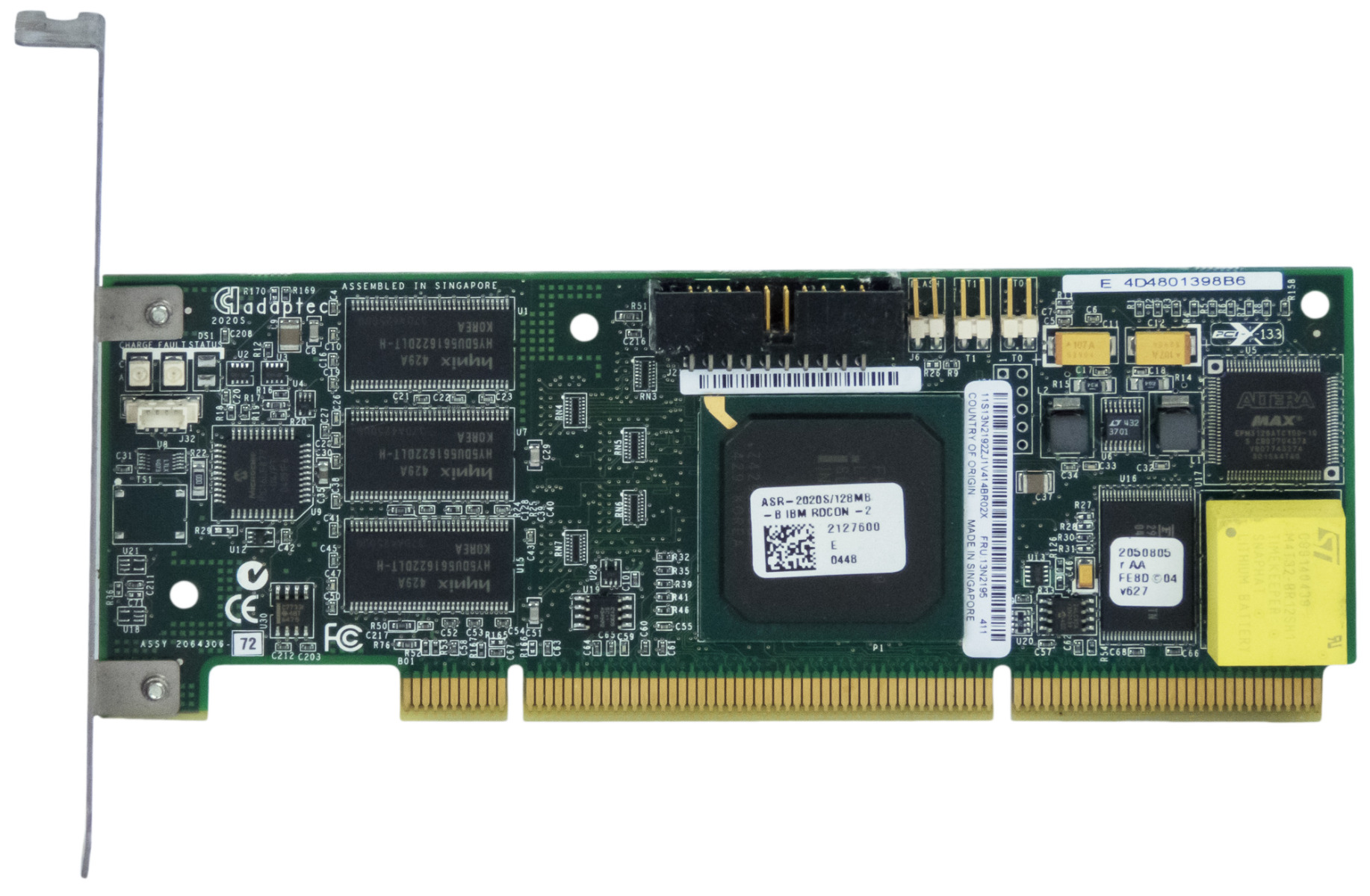 IBM 13N2195 ASR-2020S/128 ServeRAID 6i+ SCSI U320 PCI-X