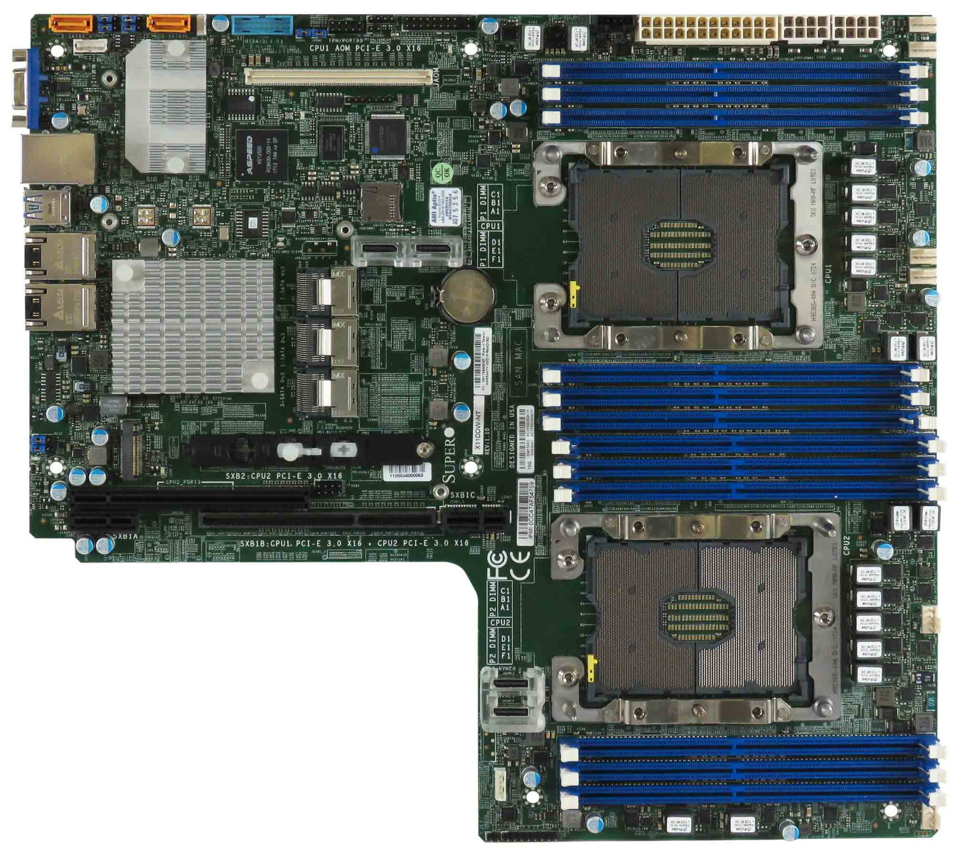 SUPERMICRO X11DDW-NT CARTE MÈRE DUAL SOCKET LGA3647 DDR4