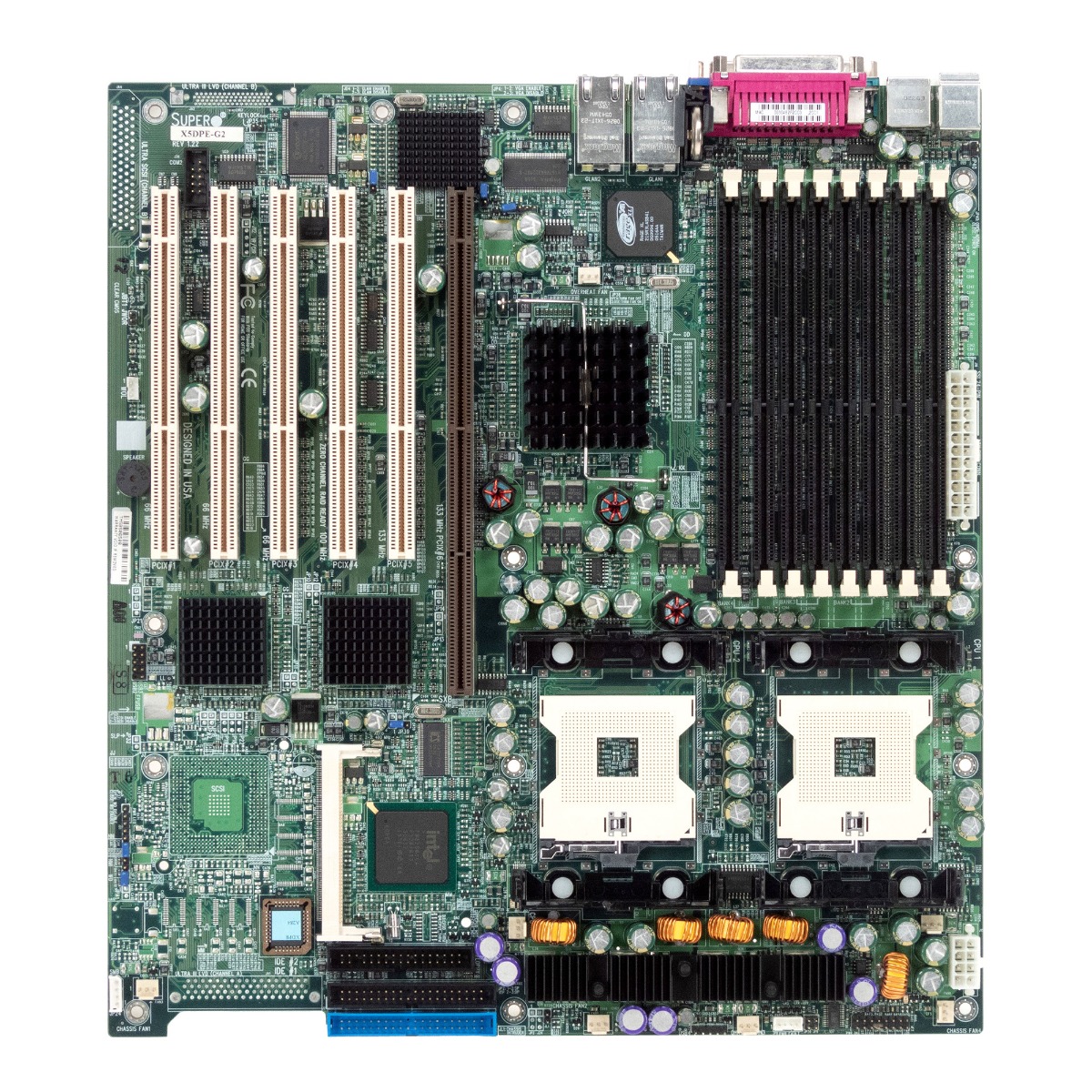 CARTE MÈRE SUPERMICRO X5DPE-G2 Socket 604 LAN VGA PCI-X