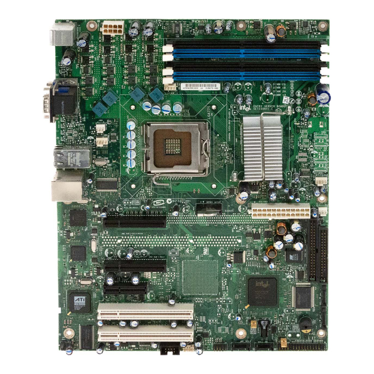 INTEL SE7230NH1-E D18675-402 SOCKET LGA775 DDR2 ATX SYSTEM BOARD
