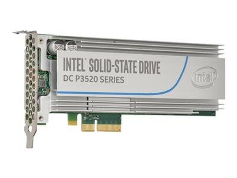 Intel DC P3520 Series SSD HH/HL - 1,2 To HH/HL, PCIe 3.0 x4 (NVMe), 256 bits-AES, MLC