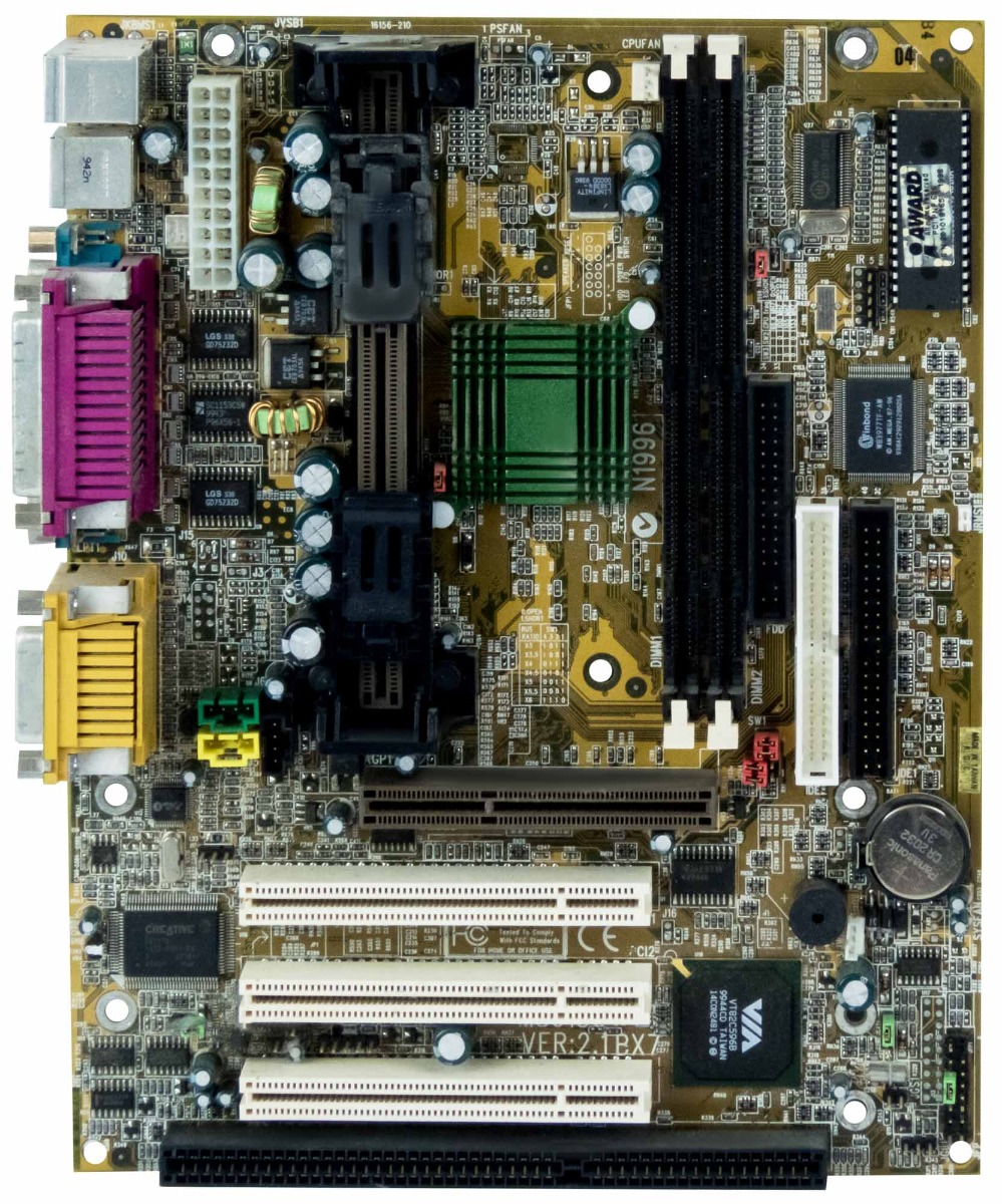 MSI MS6156 VER: 2.1 BX7 SLOT1 SDRAM ISA PCI AGP