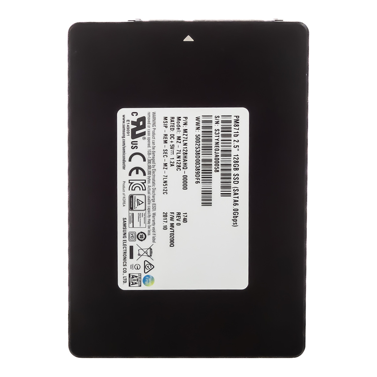 SAMSUNG PM871b 128GB TLC SATA III 2.5'' MZ-7LN128C