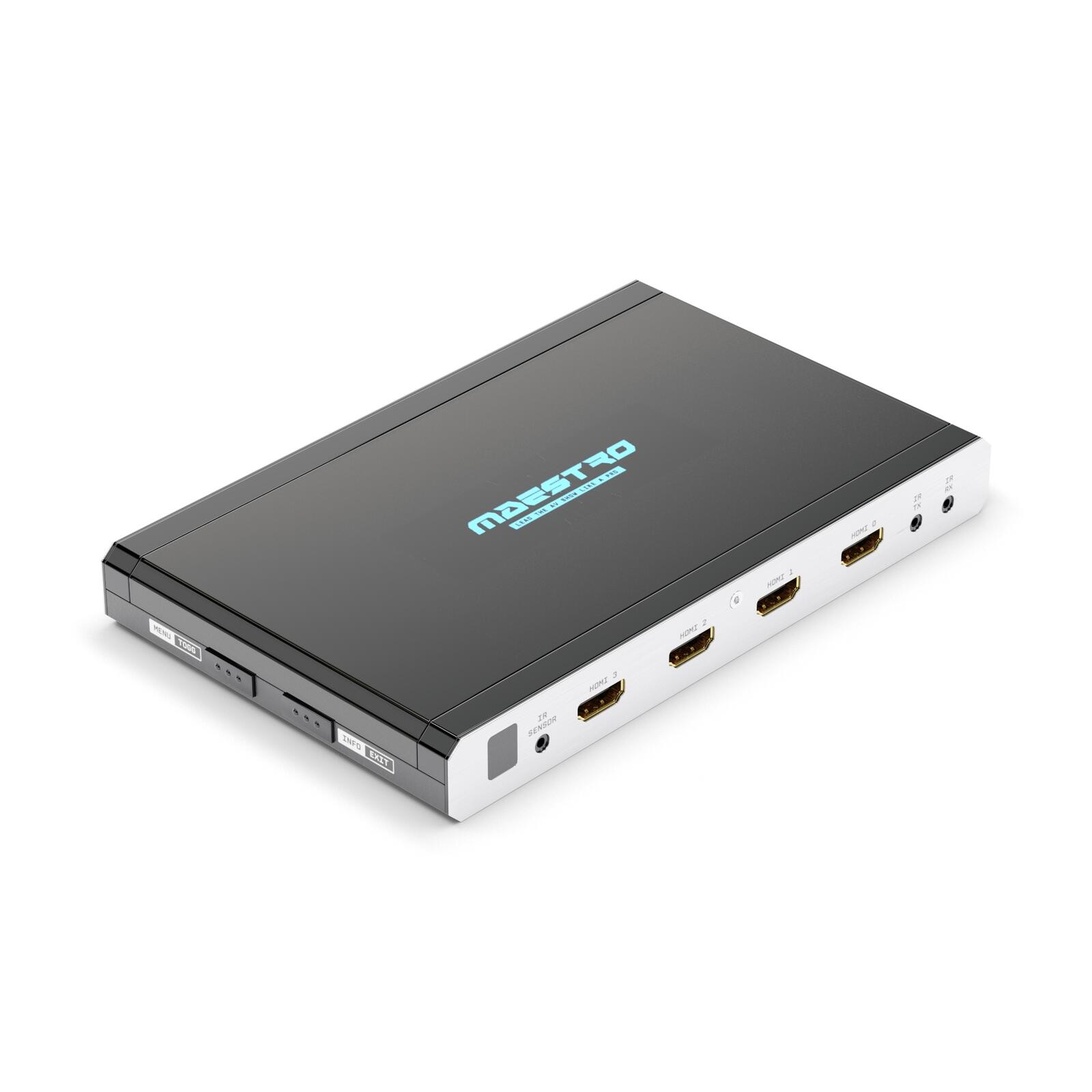 HDFury Maestro TX - Commutateur matriciel HDMI 4K 4x2 18 Gbps HDBaseT avec scaler (émetteur)