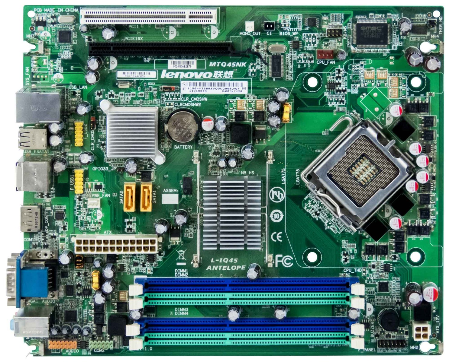 LENOVO 03T7032 MTQ45NK SOCKET LGA775 DDR3 pour THINKCENTRE M58 M58p