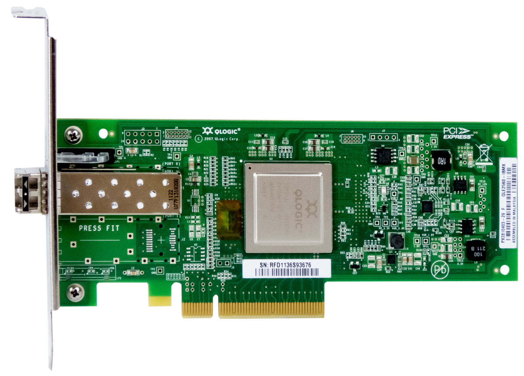 IBM 42D0507 42D0503 QLE2560-IBMX FC 8Gbps PCIe x8