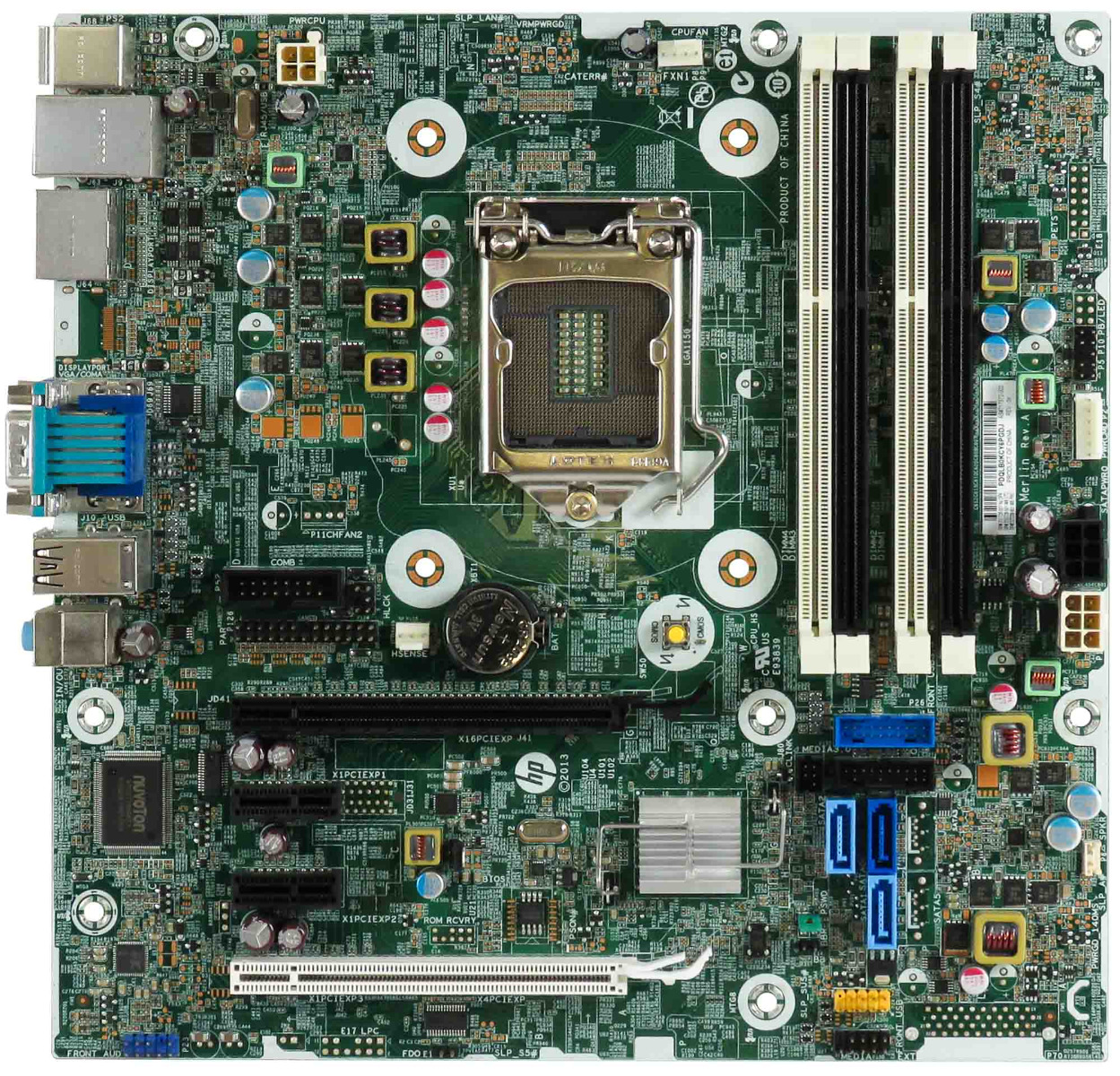 HP 737728-001 737728-501 CARTE MÈRE LGA1150 DDR3 PCIe PCI pour ELITEDESK 800 G1