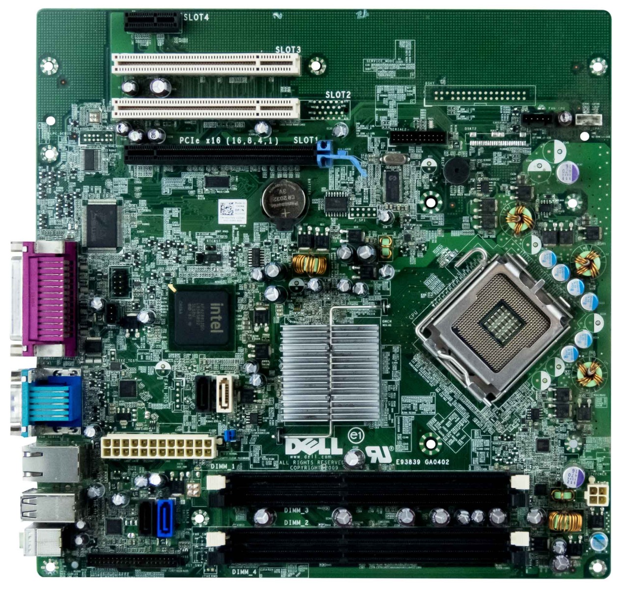 DELL 0C27VV Carte mère s775 DDR3 PCIe PCI OPTIPLEX 780 MINI TOUR