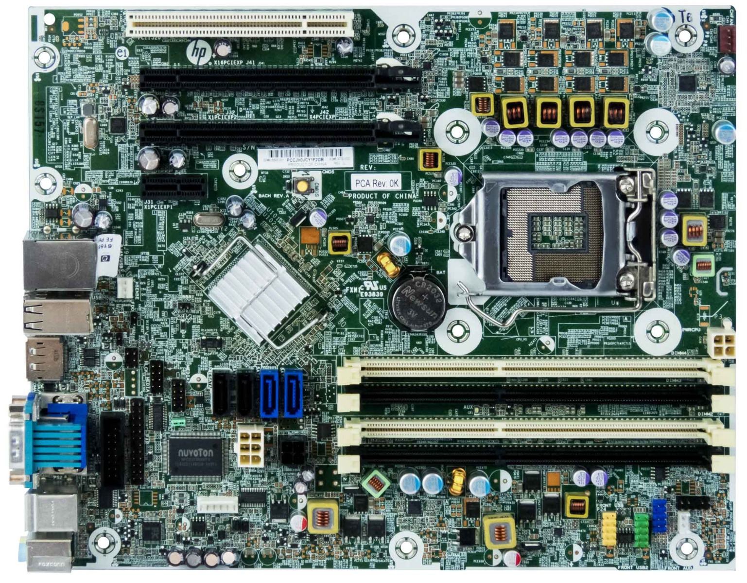 HP 615645-001 614790-002 Carte mère LGA1155 DDR3 PCIe PCI Z210