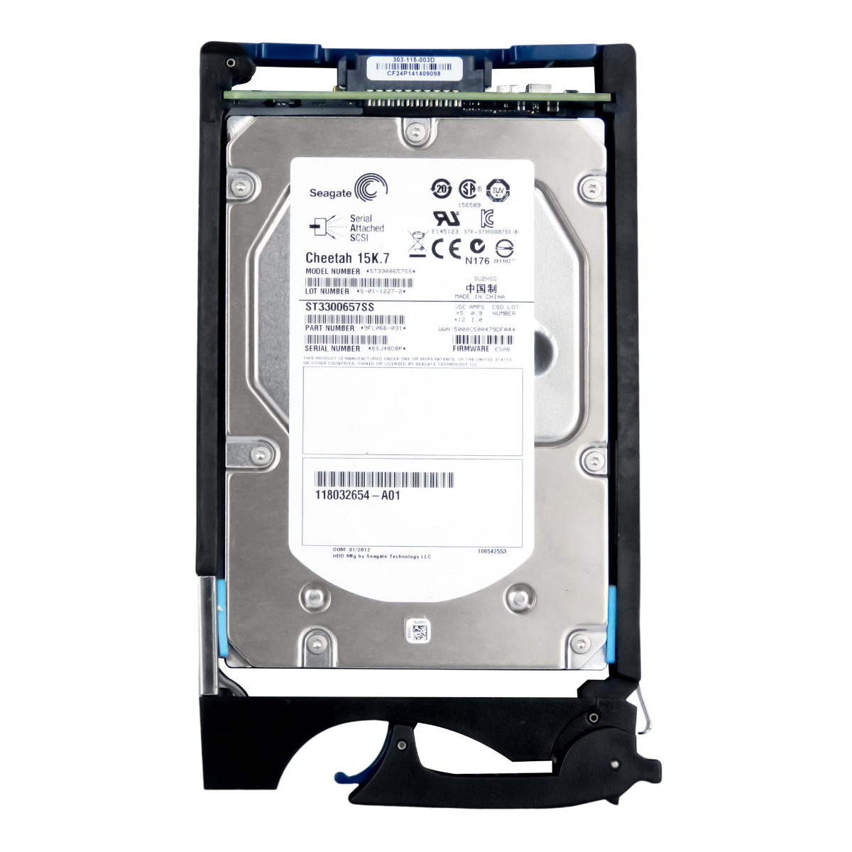 EMC 118032654-A01 300 Go 15K 16 Mo FC 3,5'' ST3300657SS