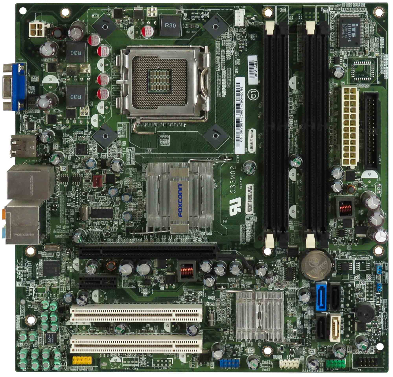 DELL 0RY007 G33M02 LGA775 4x DDR2 PCIe PCI pour Inspiron 530/530s