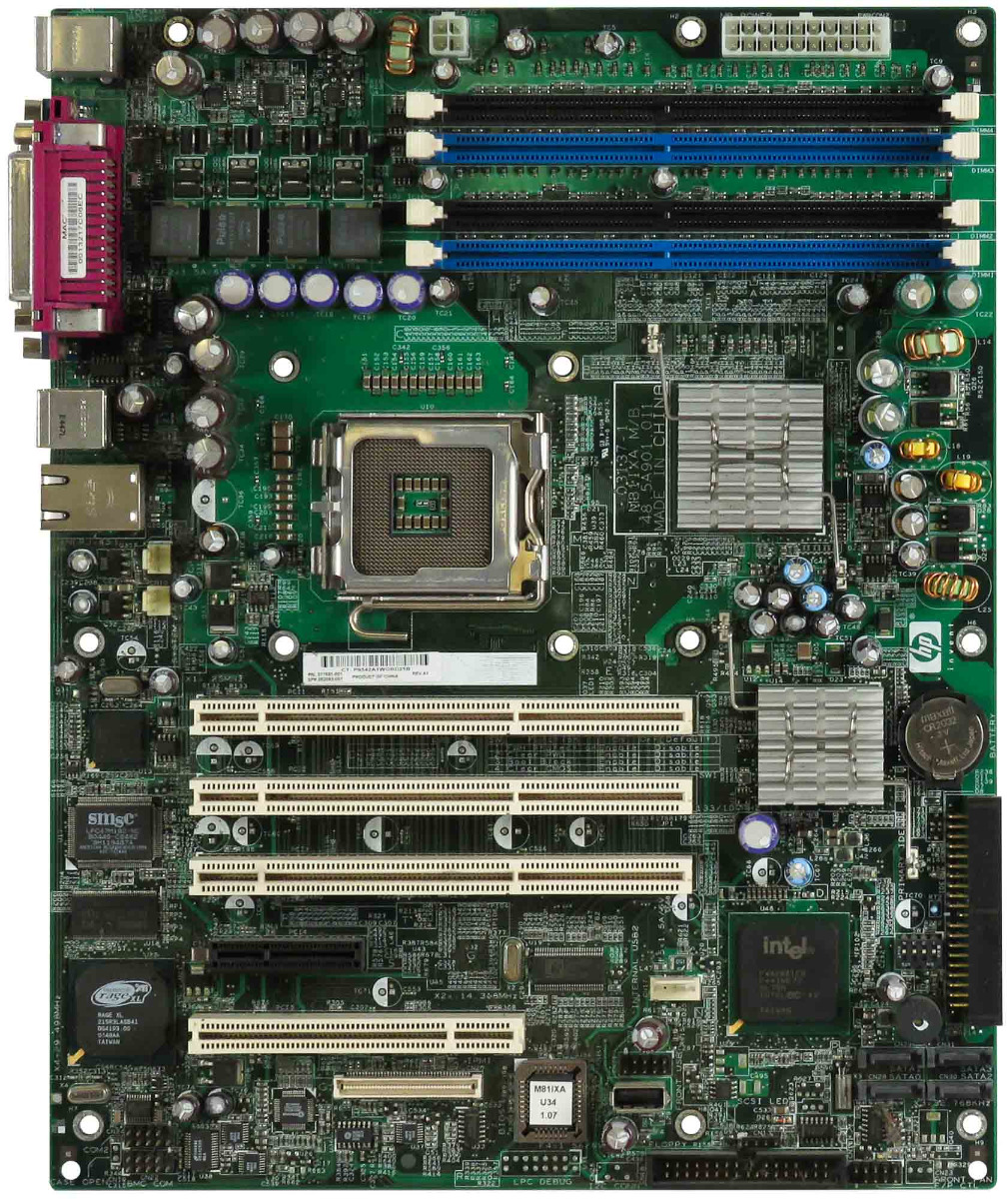 HP 382083-001 377581-001 383716-B21 CARTE MÈRE SOCKET LGA775 DDR pour ML110 G2