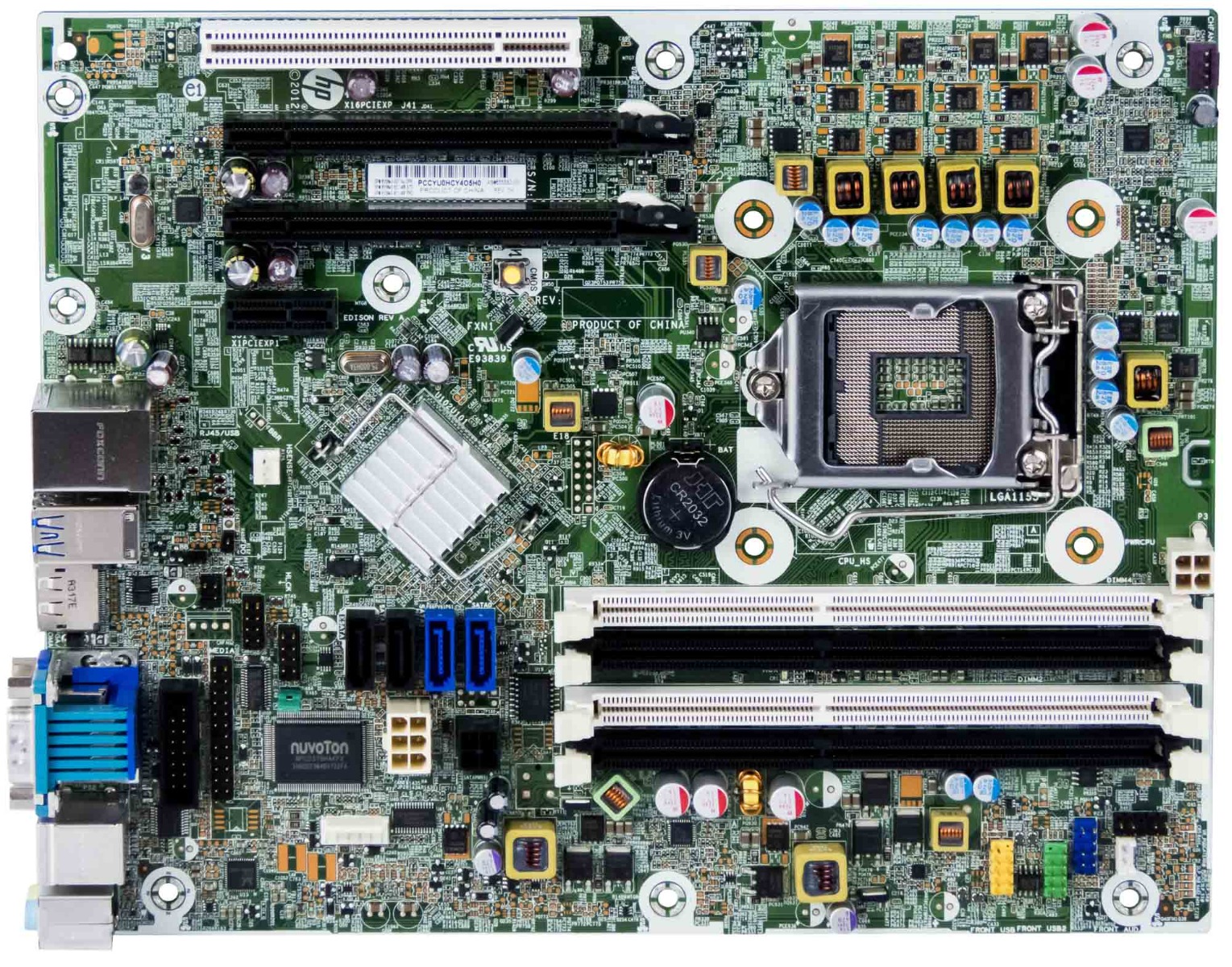 HP 655840-001/655840-501/655840-601 Socket LGA1155 DDR3 pour Z220