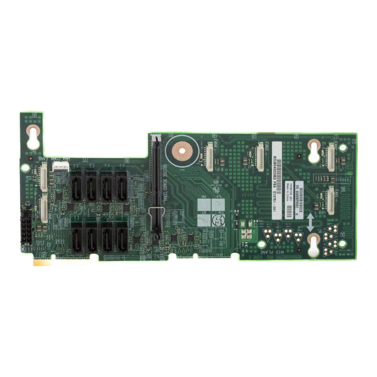 INTEL G13751-201 Carte midplane passive 8x SATA pour système serveur SR1625 SR2600