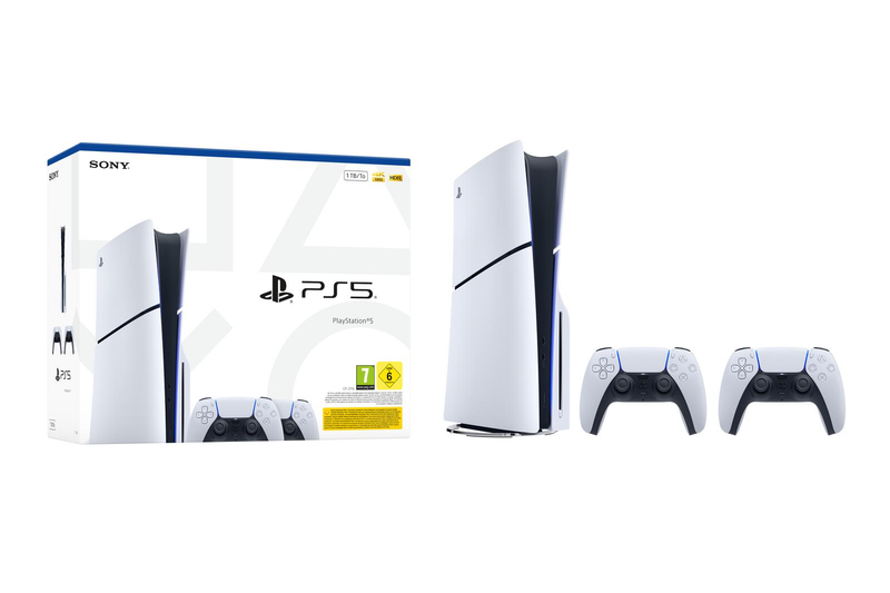 Sony PlayStation 5 Édition Disque incl. deuxième manette DualSense blanche