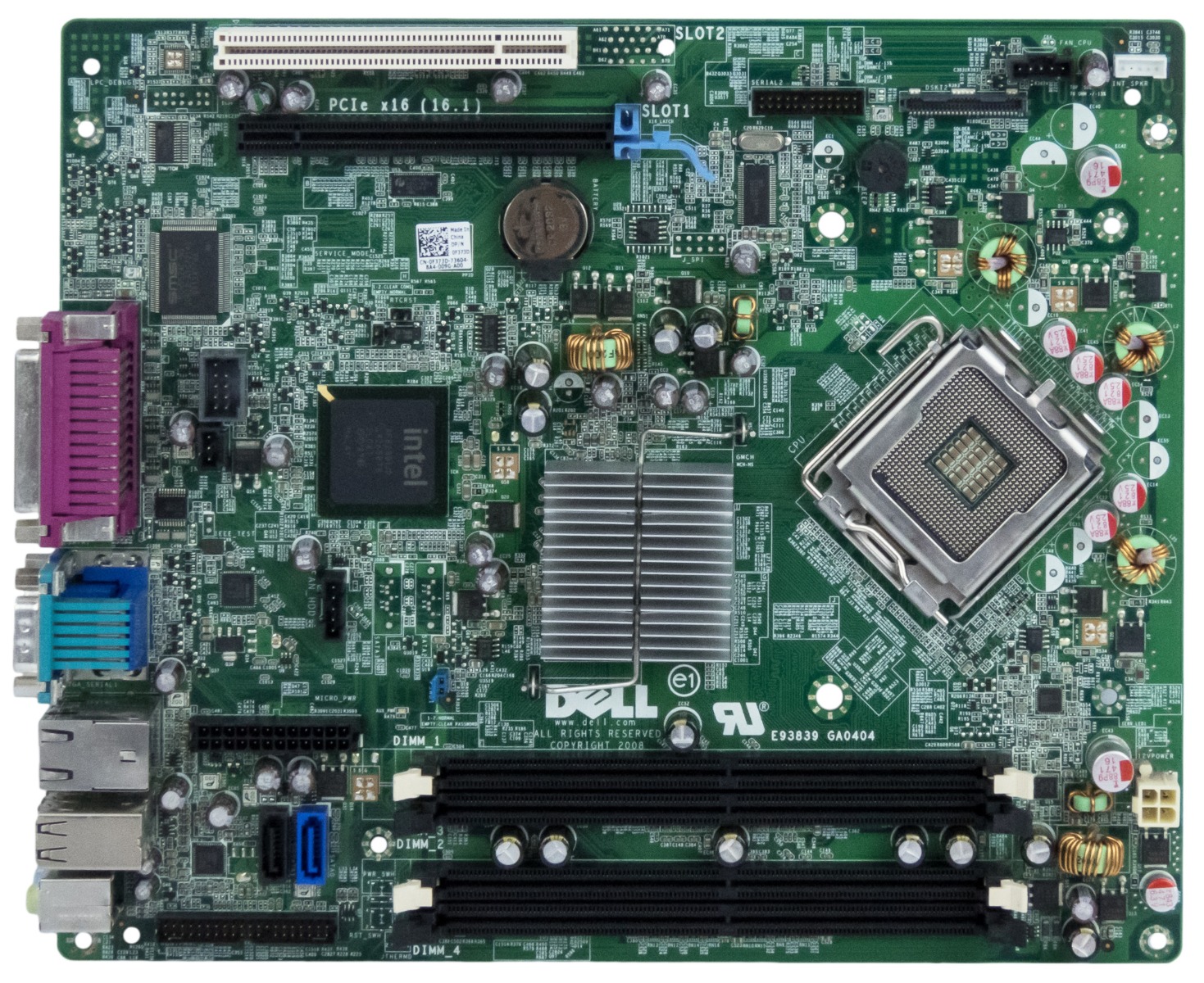 DELL 0F373D CARTE MÈRE SOCKET 775 DDR2 PCIe