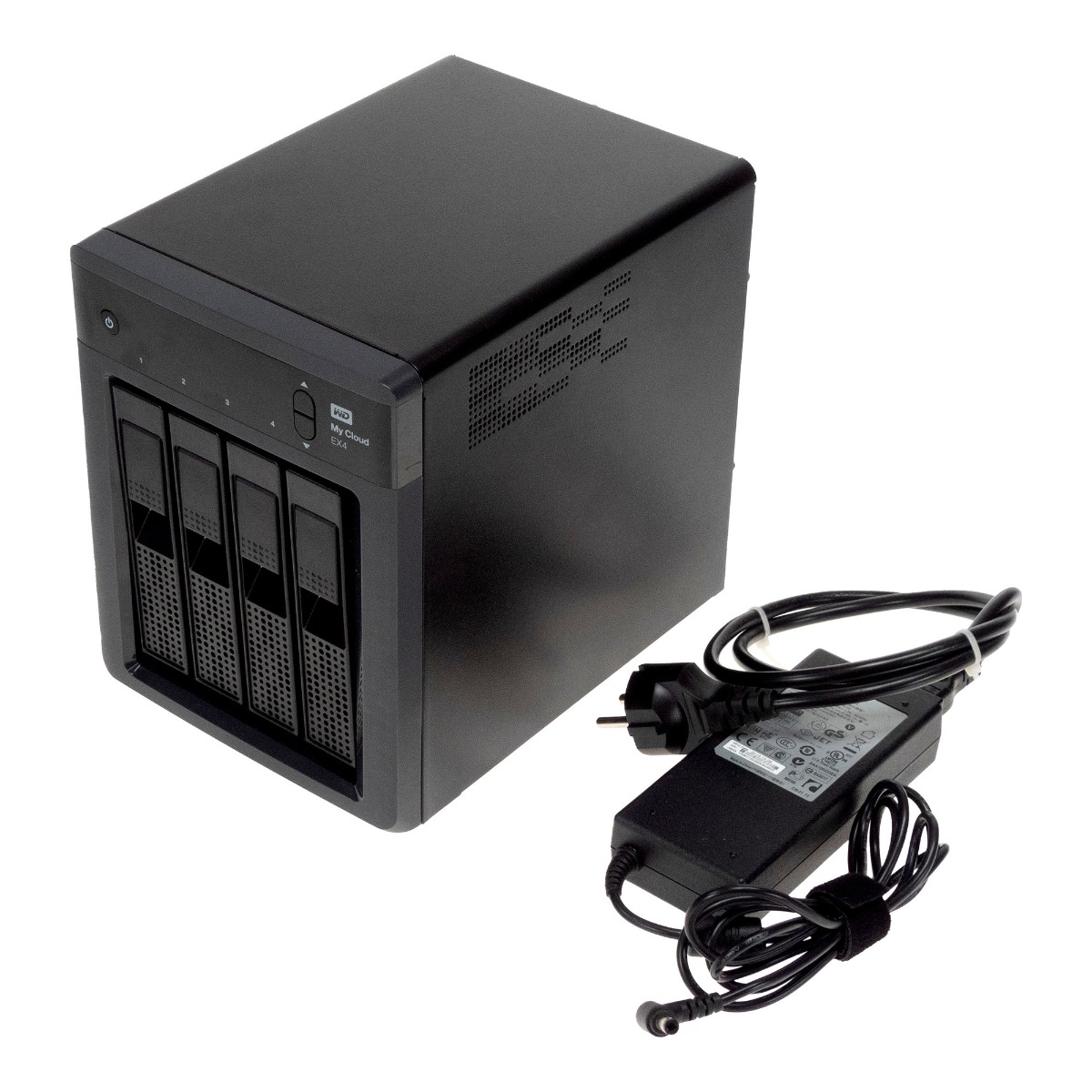 WD My Cloud EX4 NAS 0 Go Marvell 2,0 GHz 512 Mo DDR3 WDBWWD0120KBK-40