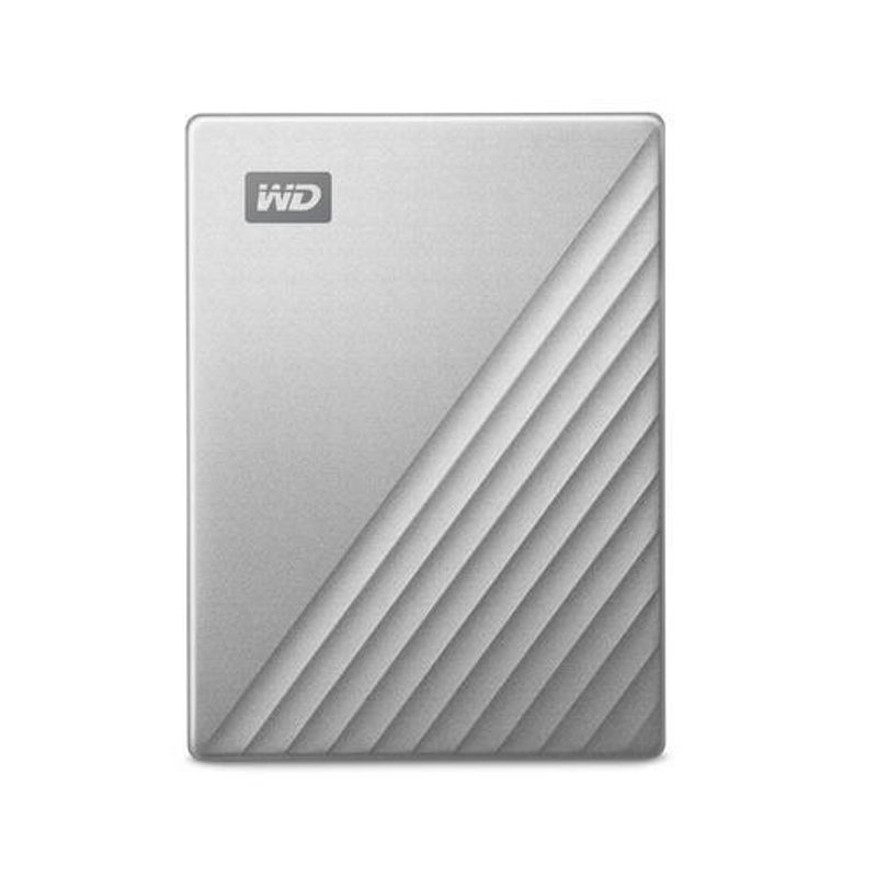 Disque dur externe portable WD My Passport Ultra pour Mac 2 To argent USB-C, USB 3.2 Gen 1/USB 3.0