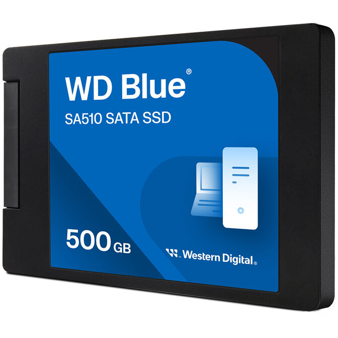 Western Digital Blue SA510 SSD 2,5 pouces, SATA 6G - 500 Go