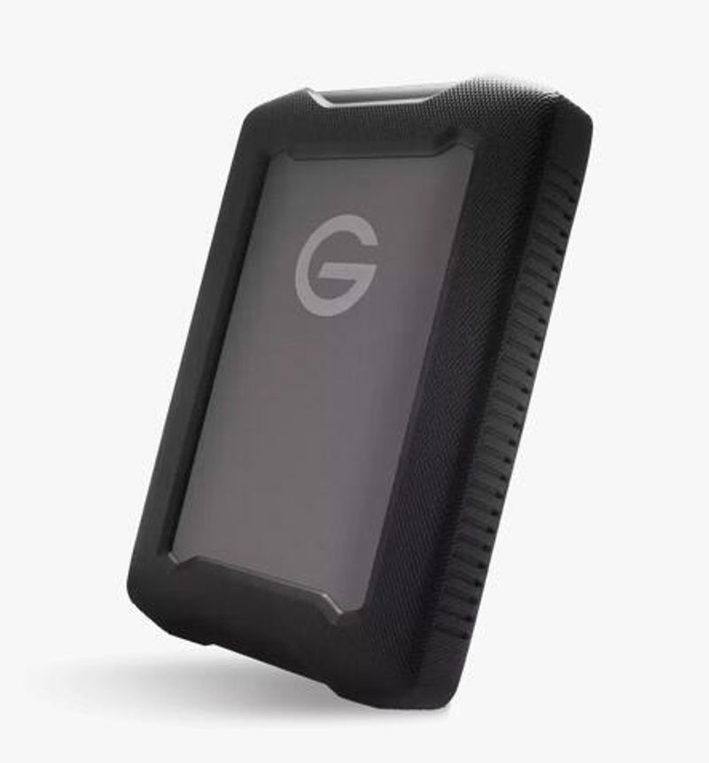 Disque dur externe SanDisk G-DRIVE ArmorATD - 5 TB USB Type-C 3.2 Gen 1 (3.1 Gen 1), Gris