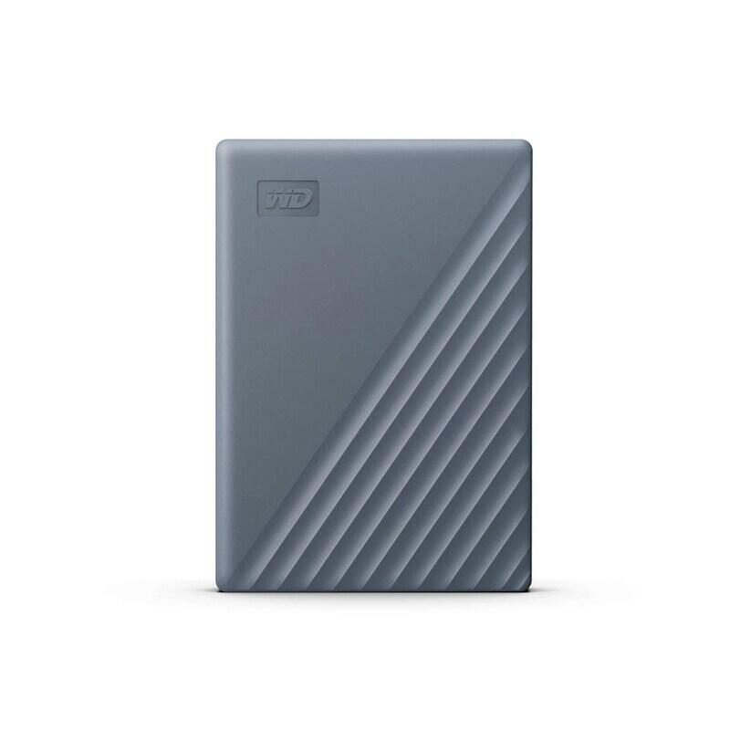 WD My Passport Stockage externe portable 5 To Gris silicone