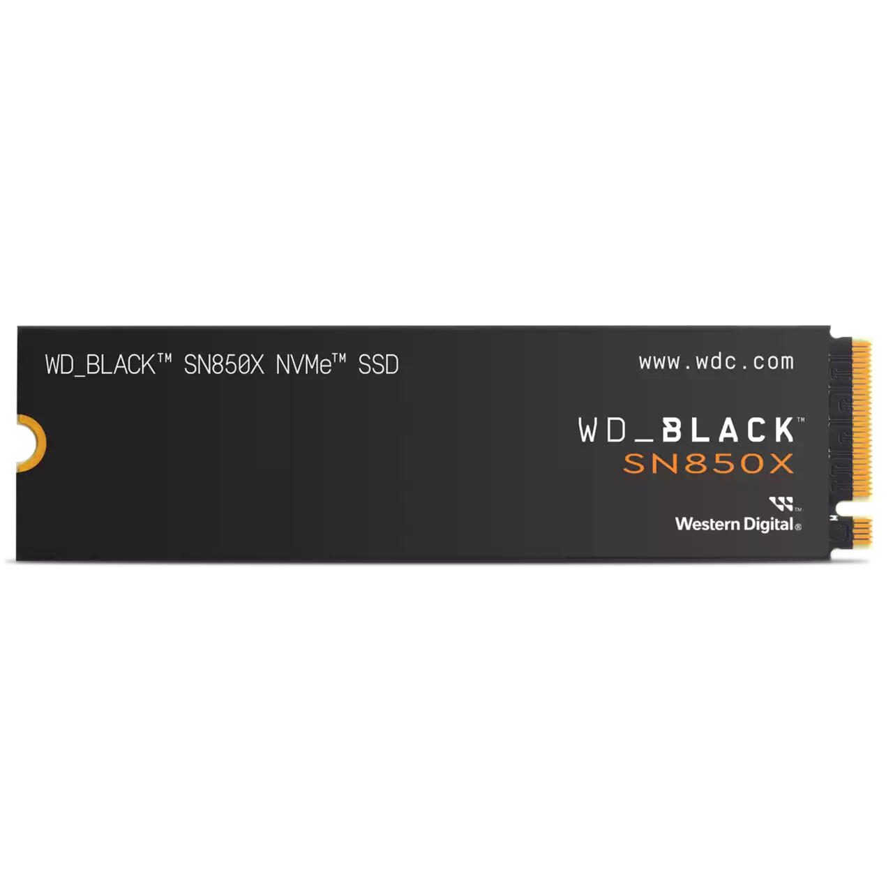 WD_BLACK SN850X NVMe SSD - 8 To SSD interne, M.2 2280, sans dissipateur thermique, WDS800T2X0E