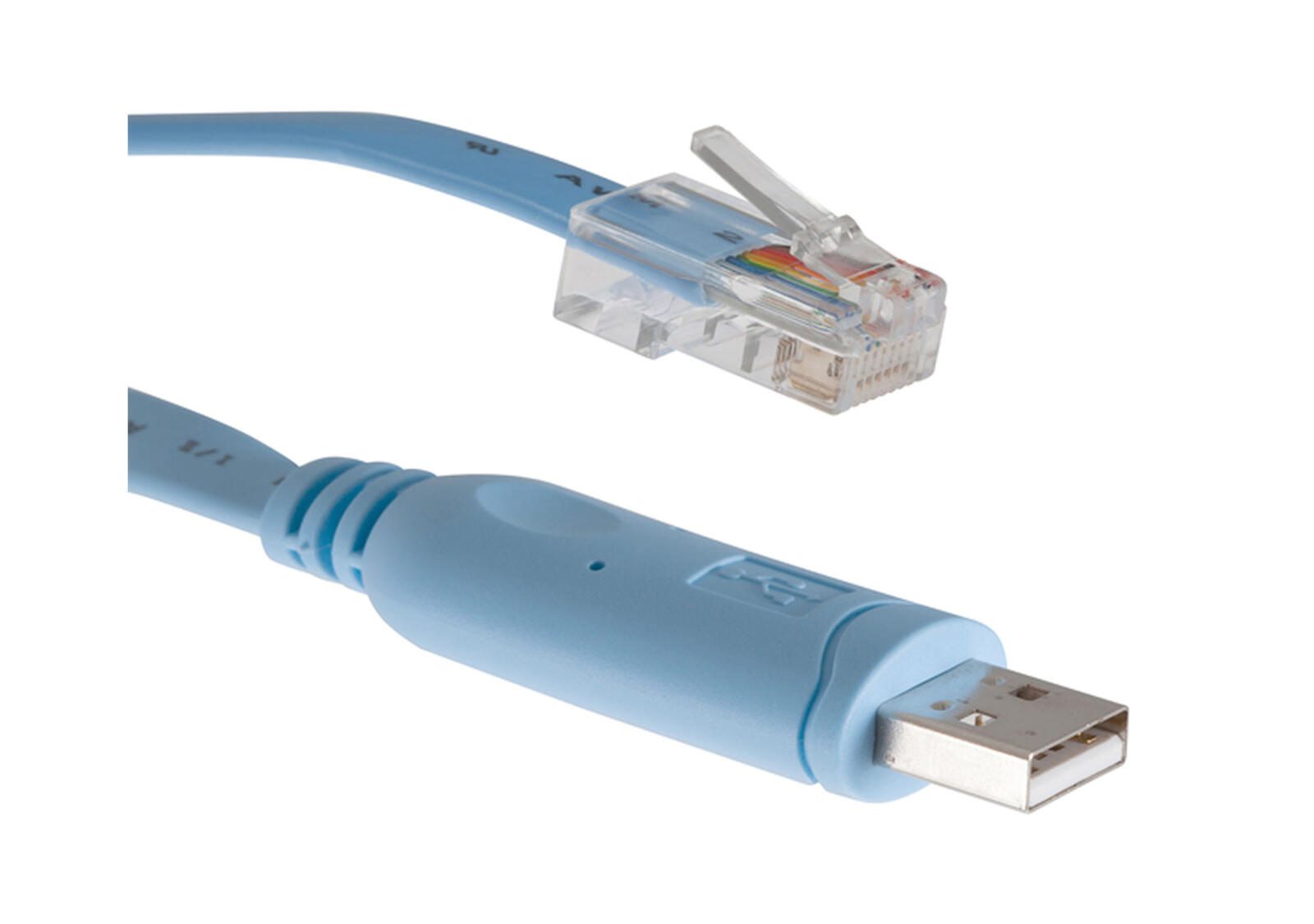 Adaptateur câble console Micro-USB vers RJ-45 pour routeurs Cisco Integrated Service Router 1101 et 1109 (CAB-CON-USBRJ45=)