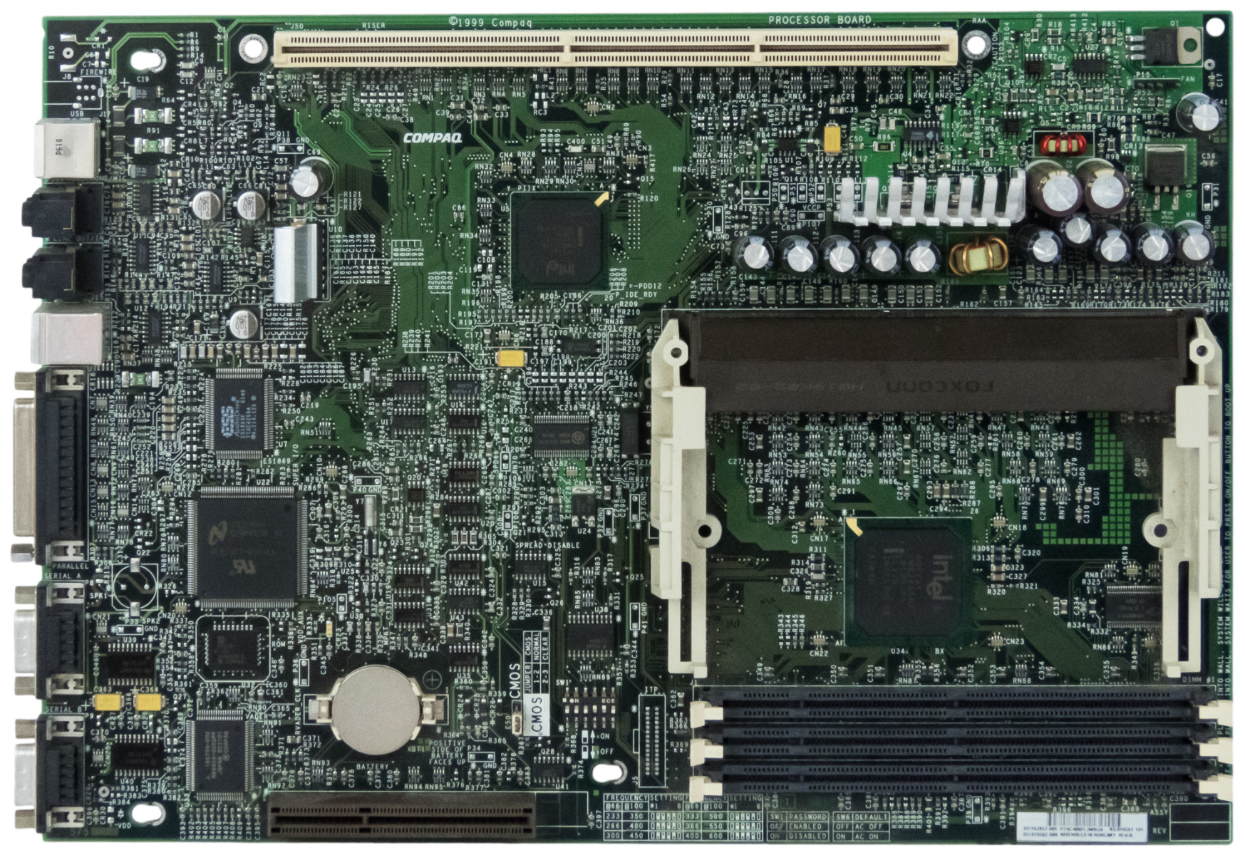 COMPAQ 162857-001 SLOT1 SDRAM AGP SYSTEM BOARD for DeskPro P3