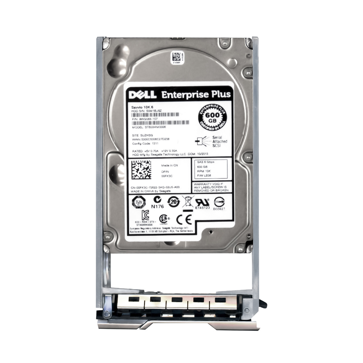 DELL 033KFP 600 Go 10K 128 Mo SAS-3 2,5'' ST600MM0088
