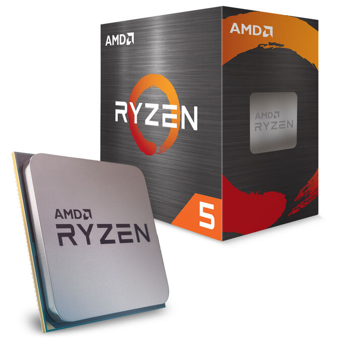 AMD Ryzen 5 5600XT, processeur 6 cœurs, 4,7 GHz, AM4 (Vermeer) - version boîte, avec refroidisseur AMD Wraith Stealth