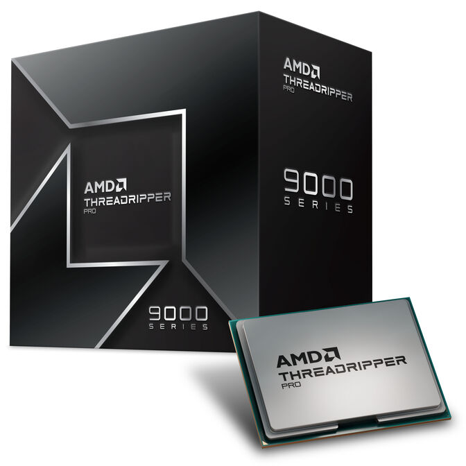 AMD Ryzen Threadripper Pro 9955WX 4,5 GHz (Shimada Peak) Socket sTR5 - version boîte sans ventilateur