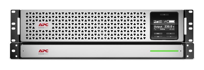 APC Smart-UPS 1000VA, LCD, 3U, 230V (SRTL1000RMXLI-NC) avec abonnement d'un an pour la carte de gestion réseau sécurisée