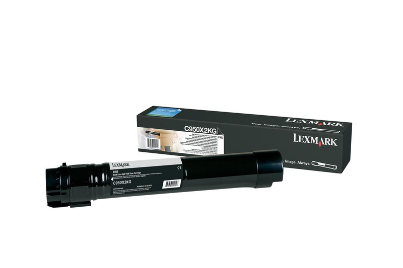 Cartouche de toner originale Lexmark Standard - C/X950 noir 32 000 pages (C950X2KG)
