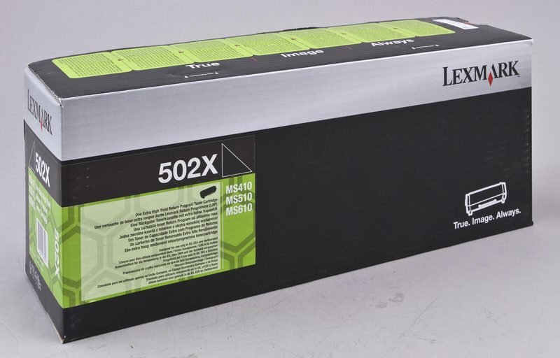 Lexmark Original 502X Toner noir 10 000 pages (50F2X00) pour MS410d/dn, MS415dn, MS510dn/dtn, MS610de/dn/dte
