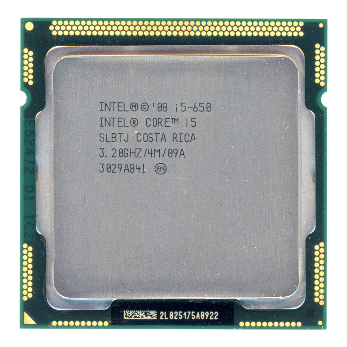 PROCESSEUR INTEL Core i5 i5-650 LGA1156 3,2 GHz SLBTJ