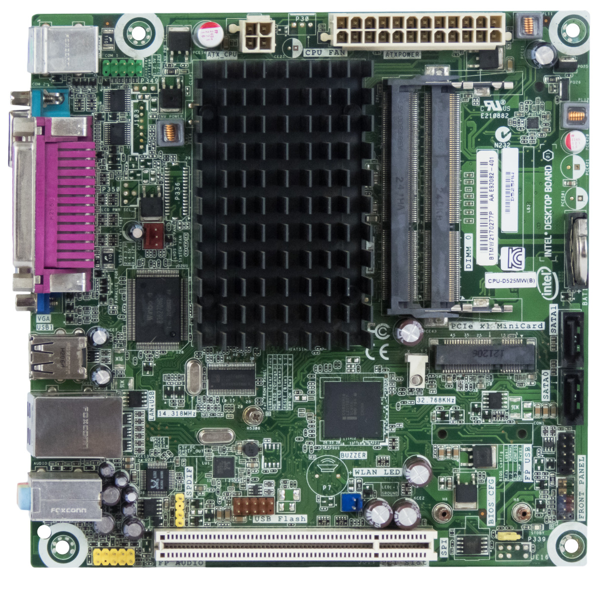 INTEL D525MW CARTE MÈRE ATOM D525MW 1,8 GHz DDR3 mini-ITX